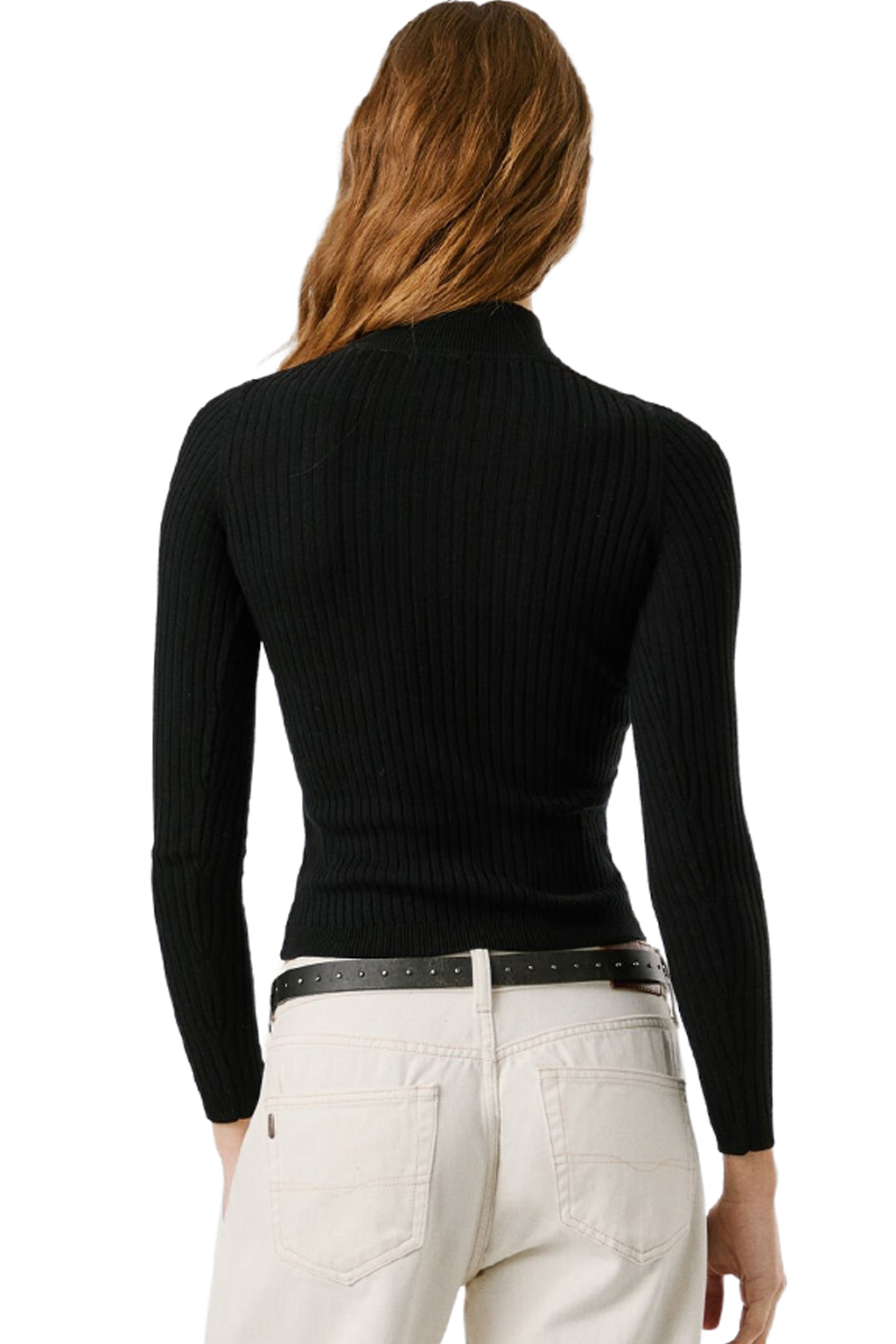 Pepe Jeans Γυναικείο Πουλόβερ Βαμβακερό Ζιβάγκο-PL7000026-Black/Μαύρο Pepe Jeans Γυναικείο Πουλόβερ Βαμβακερό Ζιβάγκο-PL7000026-Black/Μαύρο