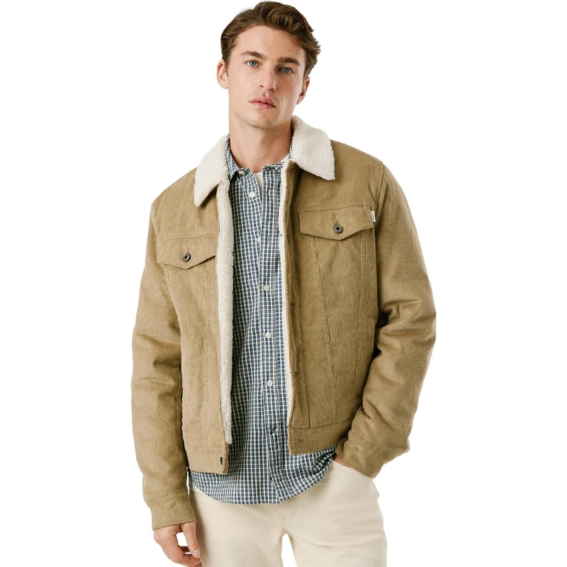 Pepe Jeans Μπουφάν Stone Beige-PM4027185-Beige/Μπεζ Pepe Jeans Μπουφάν Stone Beige-PM4027185-Beige/Μπεζ