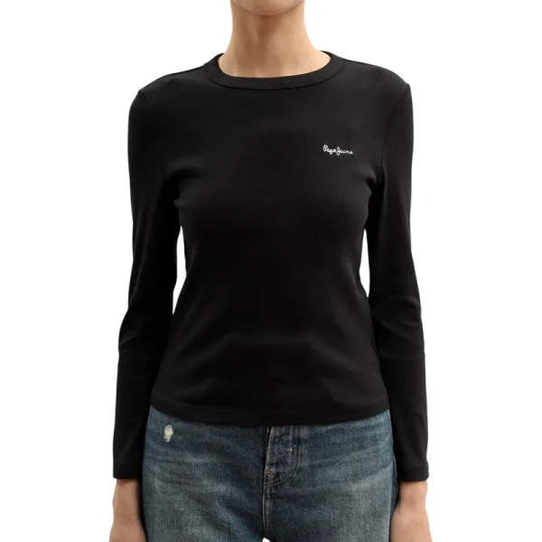 Pepe Jeans Betina Γυναικείο T-shirt PL5000025-Black/Μαύρο