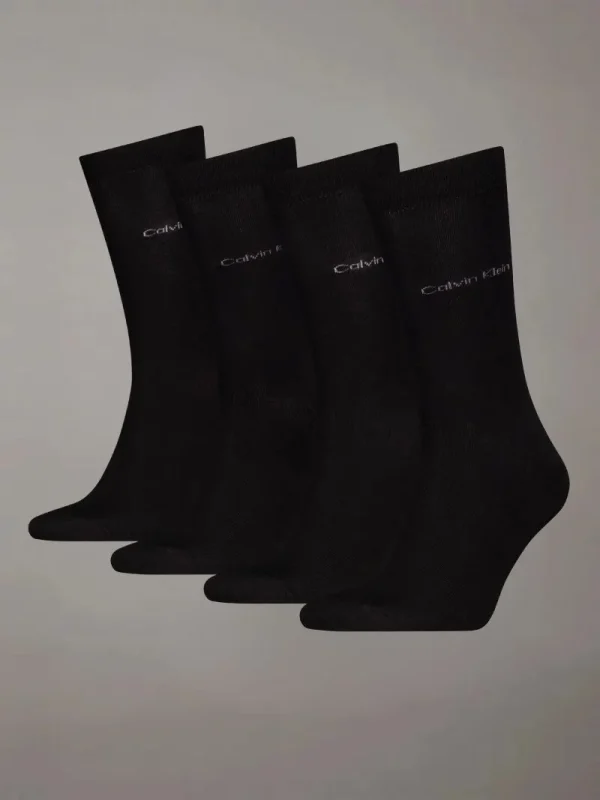 Calvin Klein Σετ Δώρου 4 Ζευγάρια Κάλτσες-701235979-Black/Μαύρο