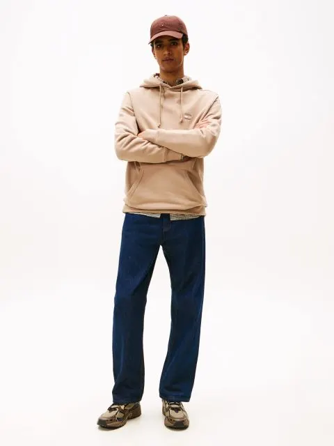 TOMMY JEANS Hoody Με Σήμα Tommy Και Κορδόνι-DM0DM20258-Black/Μαύρο