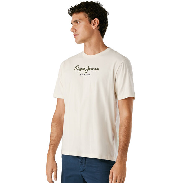 Pepe Jeans T-shirt  PM509979-IVORY WHITE/Άσπρο