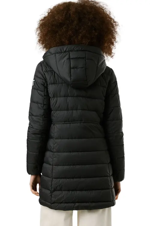 Pepe Jeans Μακρύ Γυναικείο Μπουφάν για Χειμώνα PL4024372-Black/Μαύρο Pepe Jeans Μακρύ Γυναικείο Μπουφάν για Χειμώνα PL4024372-Black/Μαύρο