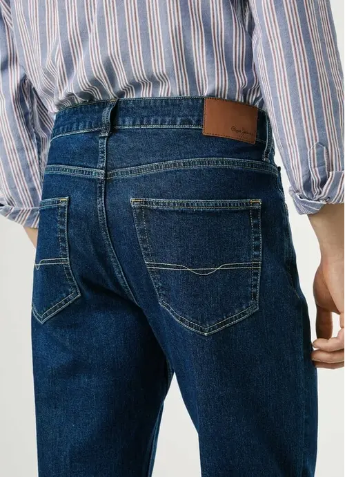 PEPE JEANS ΠΑΝΤΕΛΟΝΙ JEANS STRAIGHT-PM20839585/BLUE/ΜΠΛΕ PEPE JEANS ΠΑΝΤΕΛΟΝΙ JEANS STRAIGHT-PM20839585/BLUE/ΜΠΛΕ