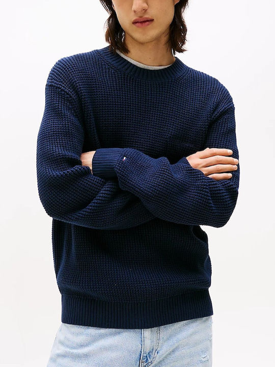Tommy Hilfiger Πουλόβερ-DM0DM22098-Dark Night Navy, Μπλε