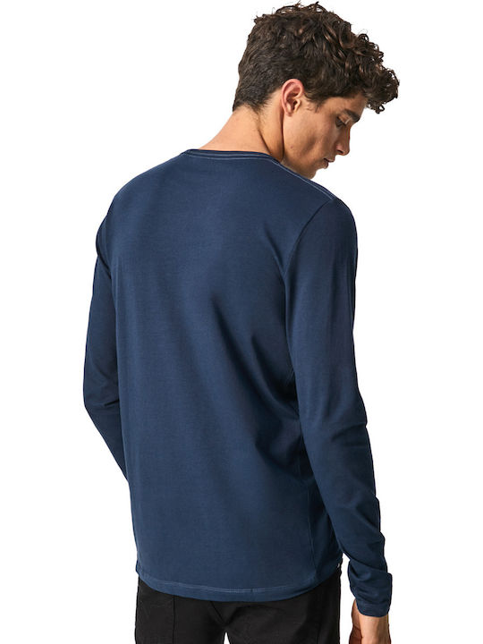 Pepe JeansOriginal Basic Μπλούζα Μακρυμάνικη PM508211-Νevy/Mπλε Pepe JeansOriginal Basic Μπλούζα Μακρυμάνικη PM508211-Νevy/Mπλε