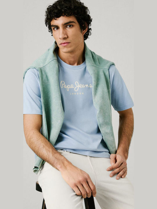 Pepe JeansT-shirt PM509979-Light Blue/Γαλάζιο Pepe JeansT-shirt PM509979-Light Blue/Γαλάζιο