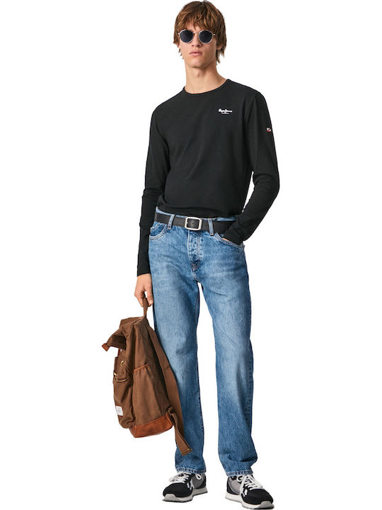 Pepe JeansOriginal Basic Μπλούζα Μακρυμάνικη PM508211-Black/Μαύρο