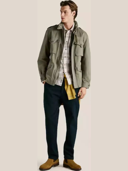 Pepe Jeans Gymdigo Παντελόνι Chino Ελαστικό σε Slim Εφαρμογή-PM211875-Blue/Μπλε Σκούρο