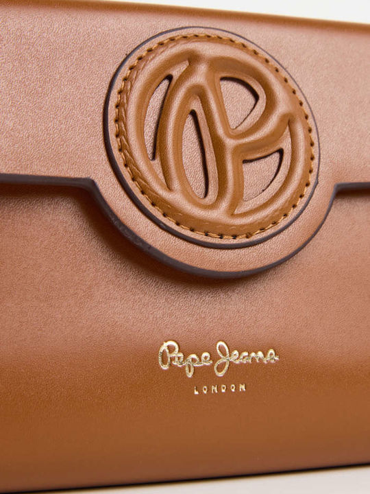 Pepe Jeans Μεγάλο Γυναικείο Πορτοφόλι με RFID-PL070273-BROWN/ΚΑΦΕ