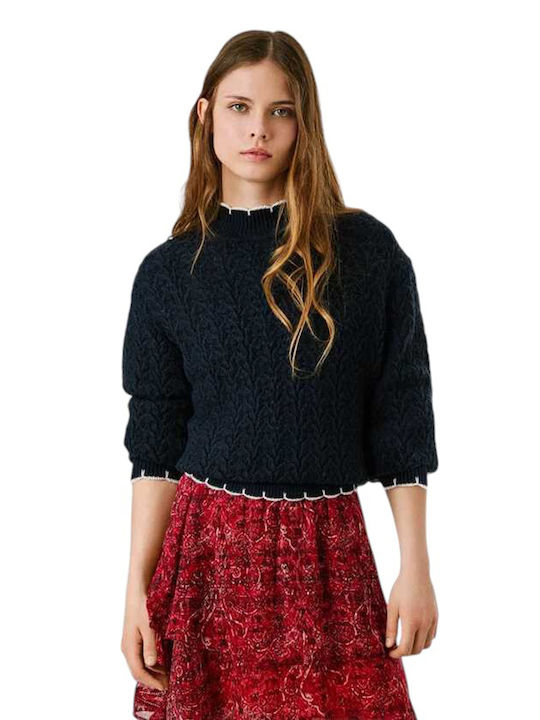 Pepe Jeans B Charil Γυναικείο Πουλόβερ-PL7000016-Blue/Μπλε