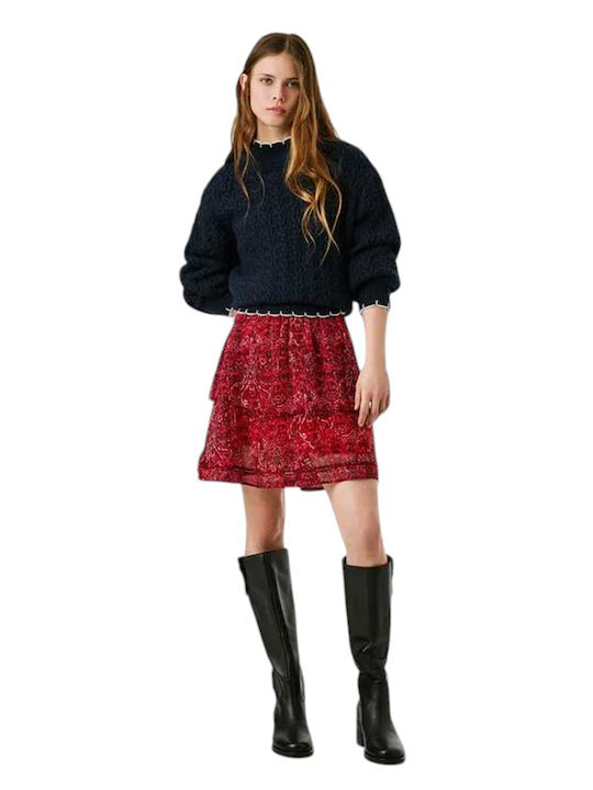 Pepe Jeans B Charil Γυναικείο Πουλόβερ-PL7000016-Blue/Μπλε Pepe Jeans B Charil Γυναικείο Πουλόβερ-PL7000016-Blue/Μπλε