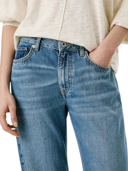 Pepe Jeans Nicky Γυναικείο Jean Παντελόνι σε Loose Εφαρμογή-PL2049023 DENIM Blue/Mπλε