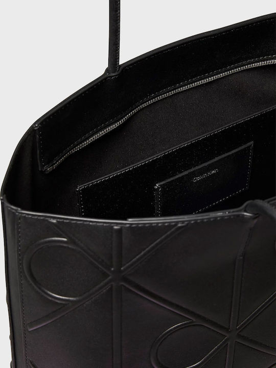 Calvin Klein Γυναικεία Τσάντα Tote Χειρός-LV04F3196-Black/Μαύρο