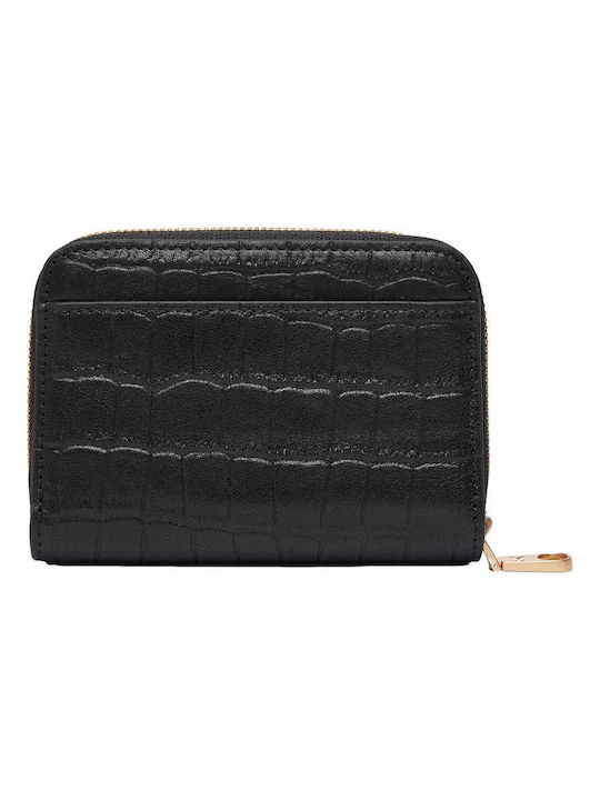Calvin KleinMedium Μικρό Γυναικείο Πορτοφόλι με RFID-LV04F1095-Black/Μαύρο
