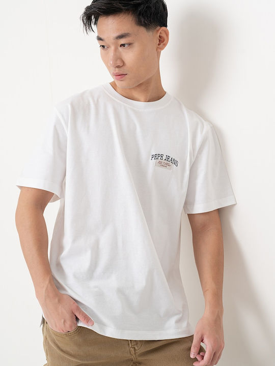 Pepe Jeans T-shirt-PM5010101-White/Λευκό