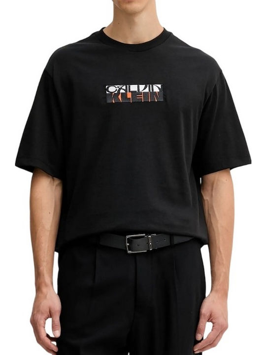 Calvin KleinT-shirt-LV04RD808-Black/Mαύρο