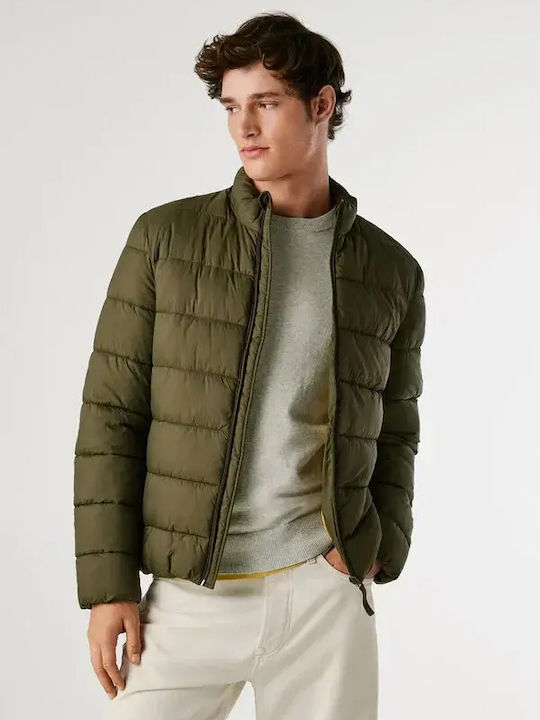 Pepe Jeans Χειμωνιάτικο Μπουφάν Puffer-PM4027171-Green-Πράσινο Pepe Jeans Χειμωνιάτικο Μπουφάν Puffer-PM4027171-Green-Πράσινο