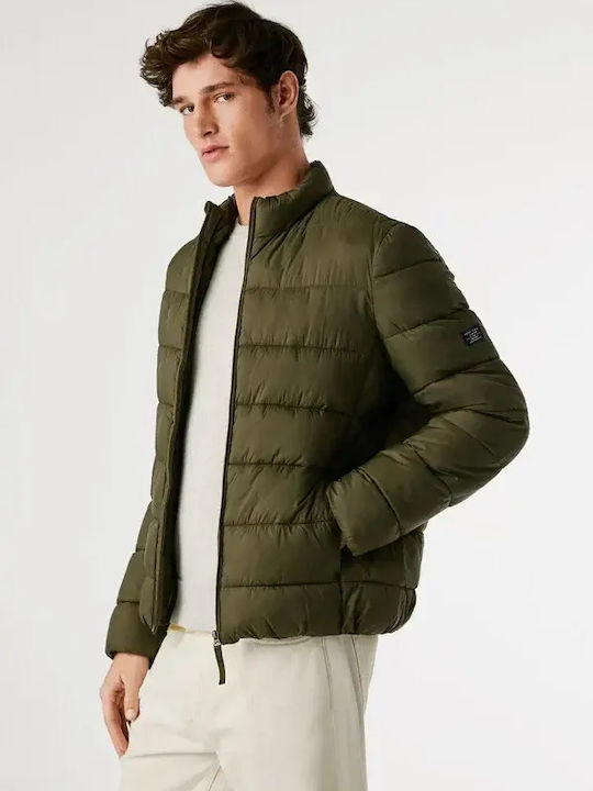 Pepe Jeans Χειμωνιάτικο Μπουφάν Puffer-PM4027171-Green-Πράσινο Pepe Jeans Χειμωνιάτικο Μπουφάν Puffer-PM4027171-Green-Πράσινο