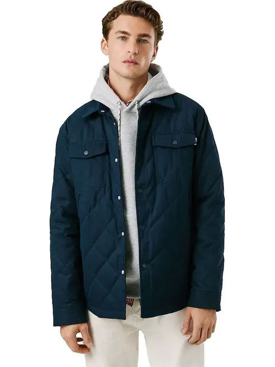 Pepe Jeans Μπουφάν Puffer-PM4027197-Blue/Μπλε