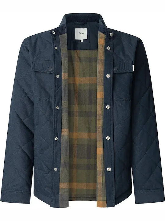 Pepe Jeans Μπουφάν Puffer-PM4027197-Blue/Μπλε Pepe Jeans Μπουφάν Puffer-PM4027197-Blue/Μπλε