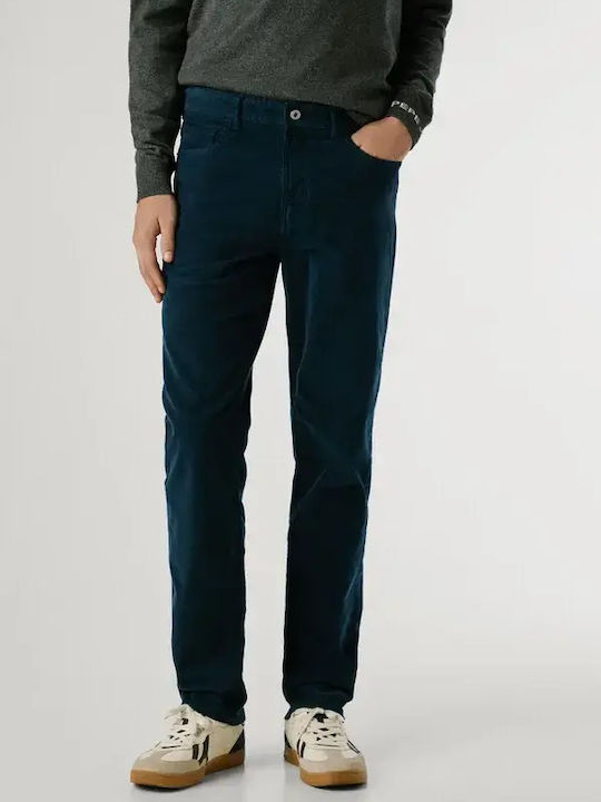 Pepe Jeans Παντελόνι Chino σε Slim Εφαρμογή-PM2100016-BLUE/Μπλε Pepe Jeans Παντελόνι Chino σε Slim Εφαρμογή-PM2100016-BLUE/Μπλε
