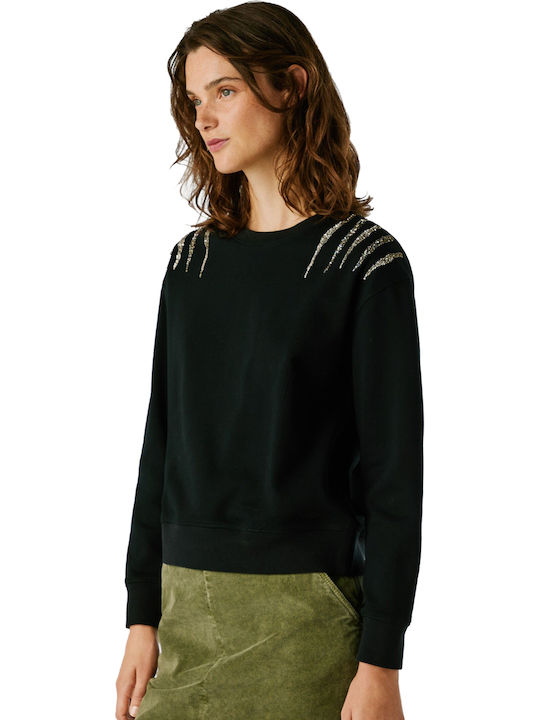 Pepe Jeans Γυναικεία Μπλούζα Φούτερ-PL5800024-Black/Μαύρο Pepe Jeans Γυναικεία Μπλούζα Φούτερ-PL5800024-Black/Μαύρο