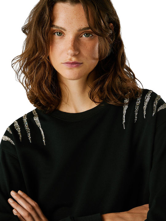 Pepe Jeans Γυναικεία Μπλούζα Φούτερ-PL5800024-Black/Μαύρο Pepe Jeans Γυναικεία Μπλούζα Φούτερ-PL5800024-Black/Μαύρο