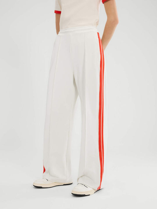 Ellesse Παντελόνι Φόρμας-SGB22768-White/AΣΠΡΟ