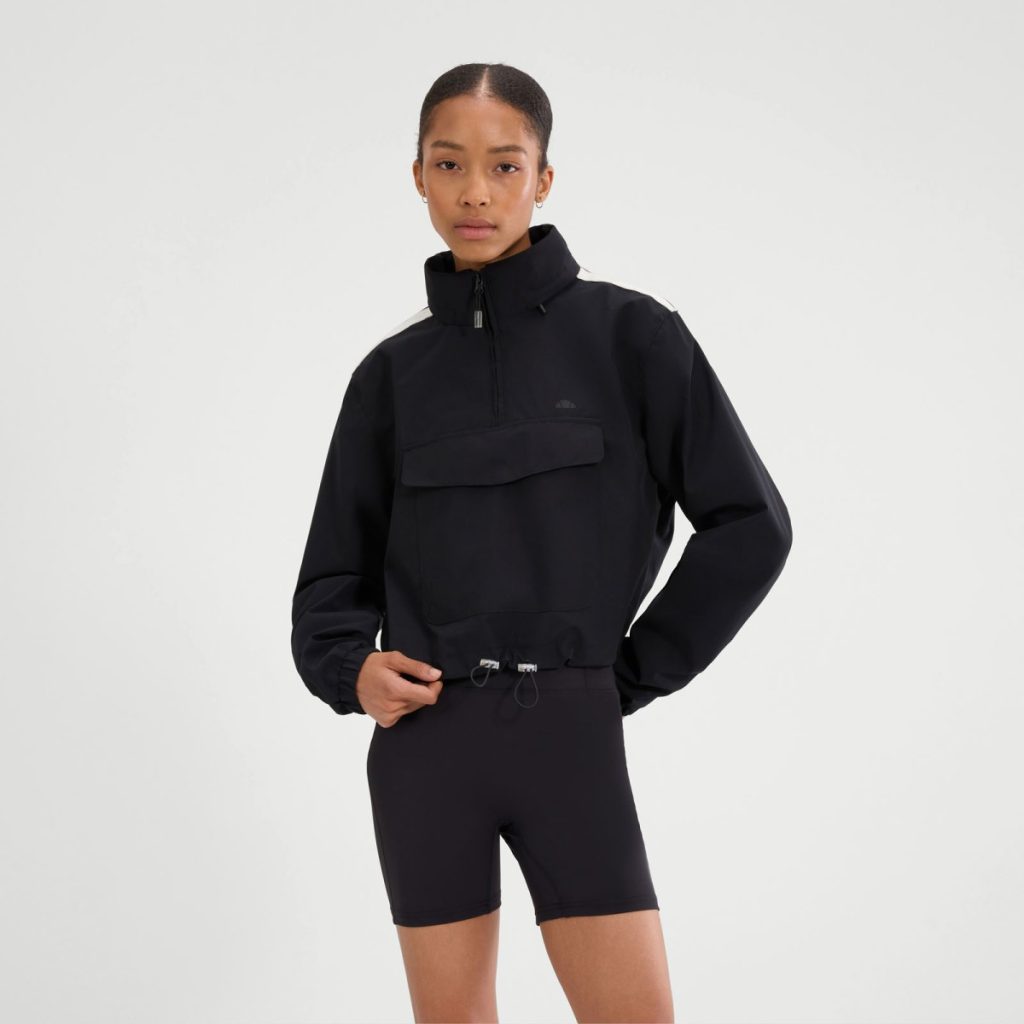 Ellesse Γυναικείο Μπουφάν για Χειμώνα Lac-vert-SGB22770-Black/Μαύρο