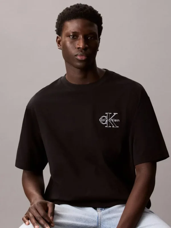 Calvin Klein Κοντομάνικο T-Shirt-LV04RC856G-Black/Μαύρο