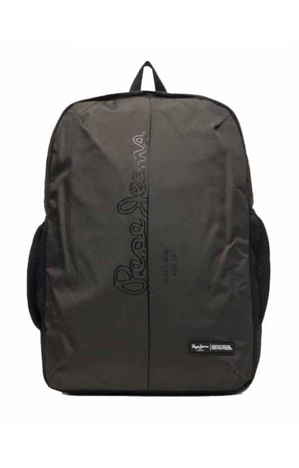 PEPE JEANS  DEVIN CORE ΑΝΔΡΙΚΗ ΤΣΑΝΤΑ ΠΛΑΤΗΣ PM0300001GREY-ΣΚΟΥΡΟ ΓΚΡΙ