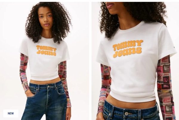 TOMMY JEANS Essential T-shirt Με Λογότυπο Σε Κανονική Γραμμή-DW0DW21956-Ecru-Εκρού