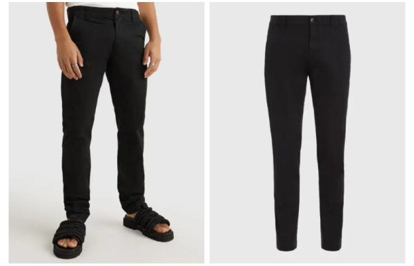 TOMMY JEANS CHINO ΠΑΝΤΕΛΟΝΙ SCANTON-DM0DM09595-Twilight Navy/Μπλε