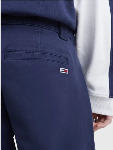 TOMMY JEANS CHINO ΠΑΝΤΕΛΟΝΙ SCANTON-DM0DM09595-Twilight Navy/Μπλε