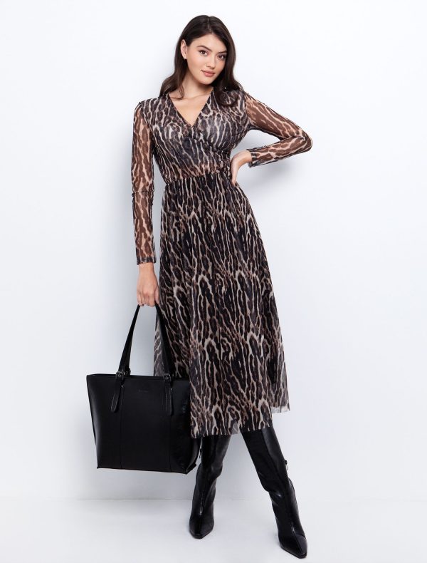 Toi&Moi Tulle φούστα λεοπάρ 10-3996-225-Animal/Άνιμαλ