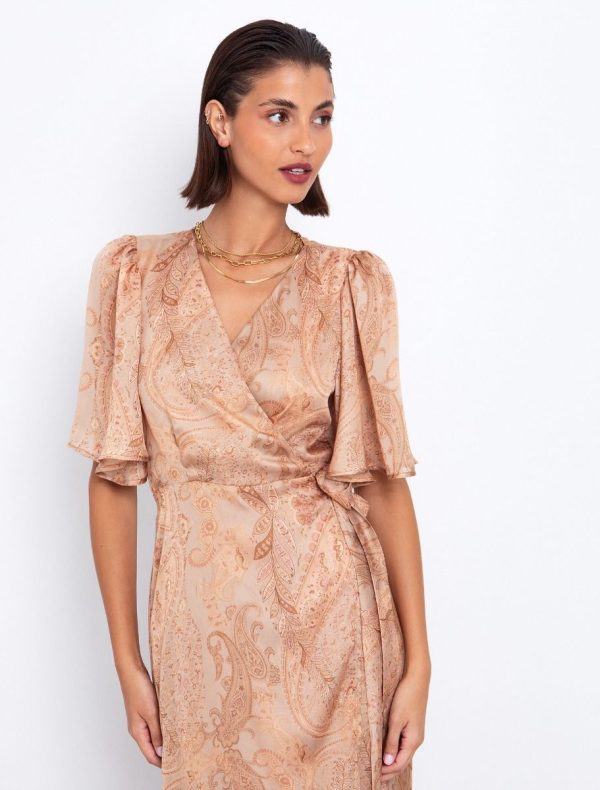 Toi&Moi Μάξι κρουαζέ φόρεμα λαχούρι 50-6684-225-Printed/Εμπριμέ