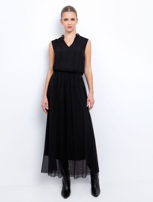 Toi&Moi Φούστα από τούλι 10-3997-225-Black/Μαύρο