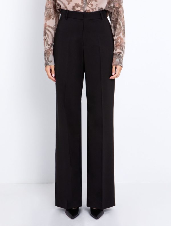 Toi&Moi Παντελόνι σε ίσια γραμμή 20-5740-225-Black/Μαύρο