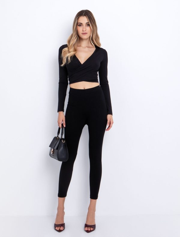 Toi&Moi Basic κολάν viscose 20-5737-225-Black/Μαύρο