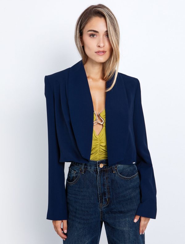 Toi&Moi Bolero σακάκι 40-0843-225-Blue/Μπλέ