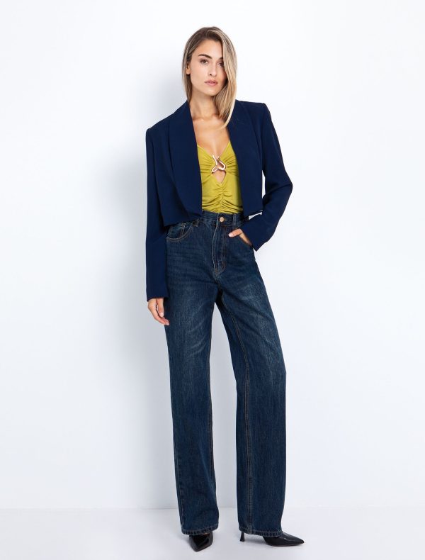 Toi&Moi Bolero σακάκι 40-0843-225-Blue/Μπλέ