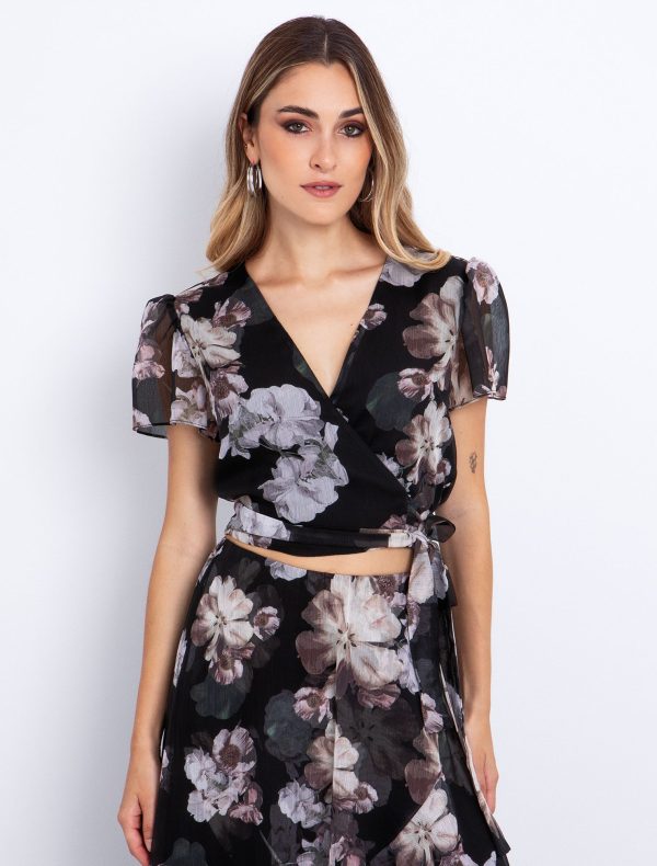 Toi&Moi Wrap τοπ φλοράλ 30-5687-225-Floral/Εμπριμέ