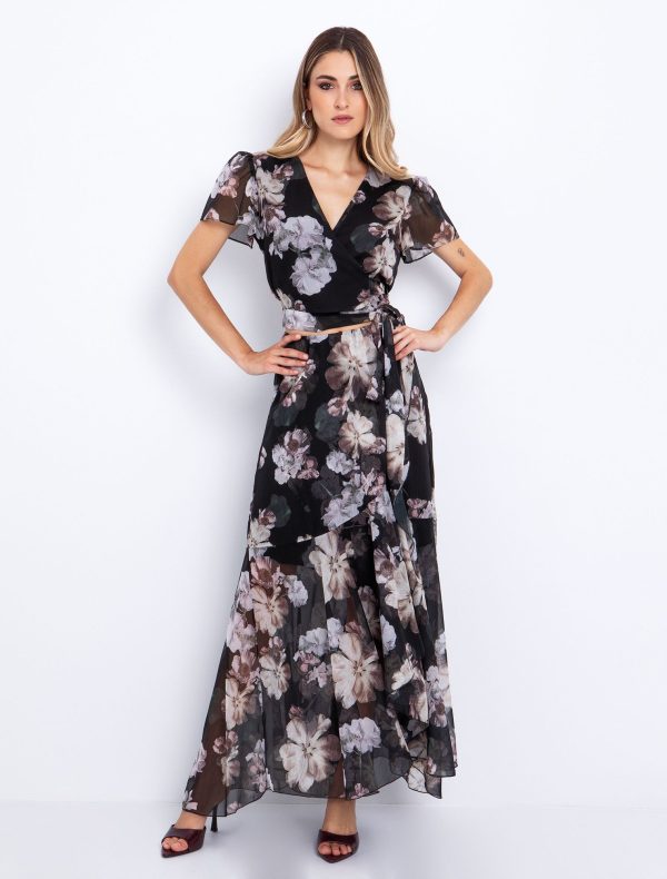 Toi&Moi Wrap τοπ φλοράλ 30-5687-225-Floral/Εμπριμέ