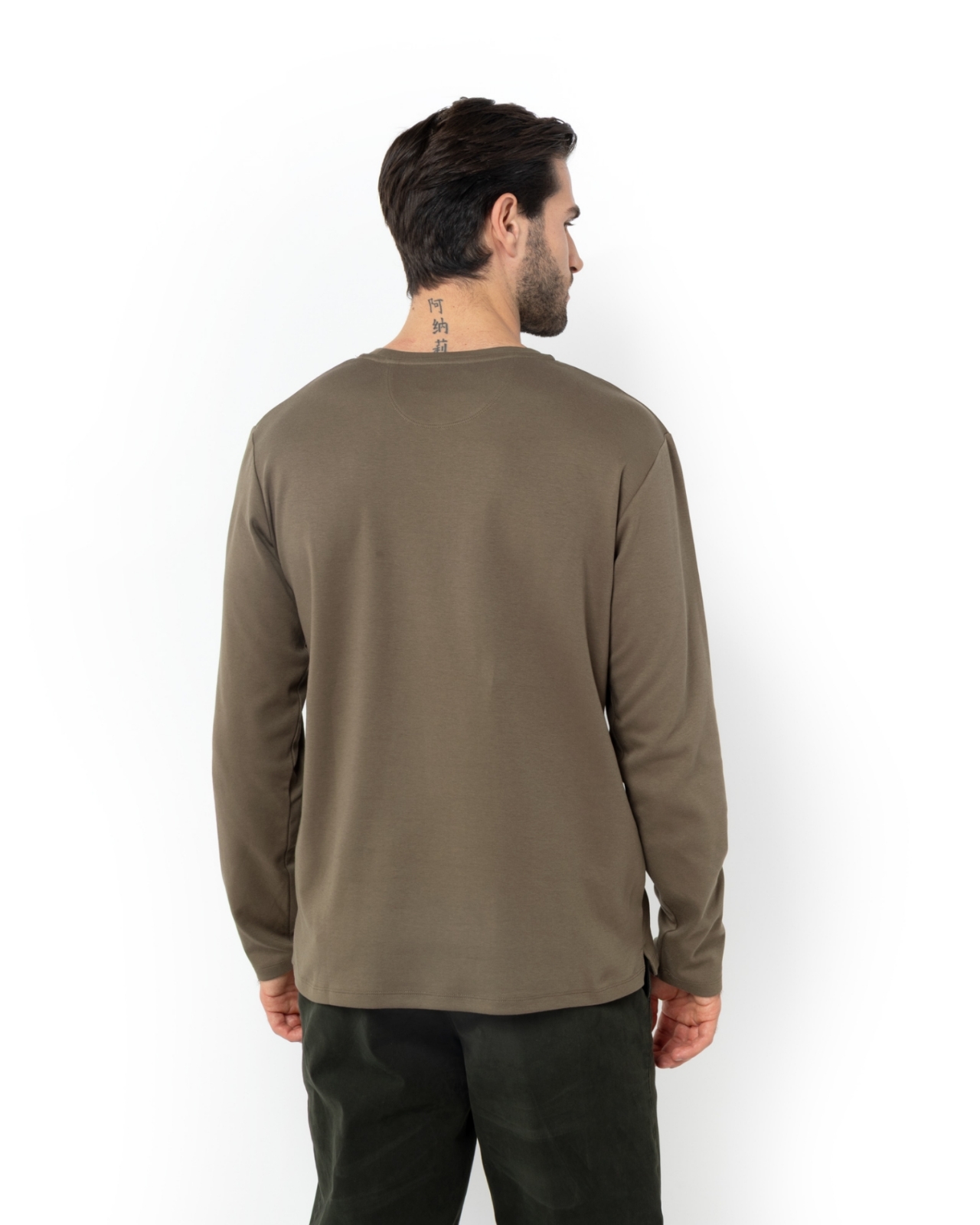 The Bostonians ΜΠΛΟΥΖΑ T-SHIRT REGULAR FIT-3TL0015-B370-OLIVE-ΛΑΔΙ The Bostonians ΜΠΛΟΥΖΑ T-SHIRT REGULAR FIT-3TL0015-B370-OLIVE-ΛΑΔΙ