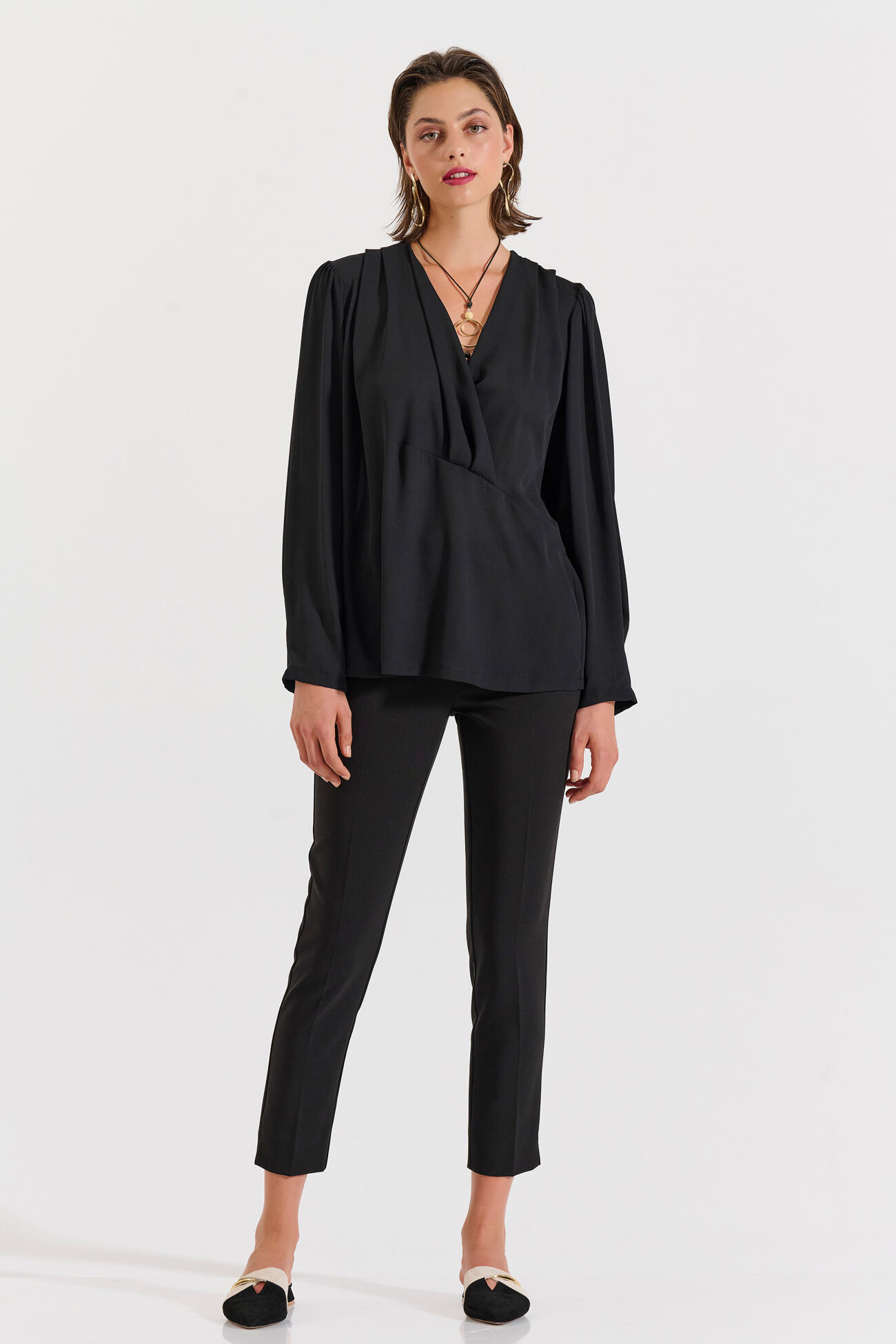 Bill Cost Παντελόνι σε ίσια γραμμή-10-031040-0-Black/Μαύρο Bill Cost Παντελόνι σε ίσια γραμμή-10-031040-0-Black/Μαύρο