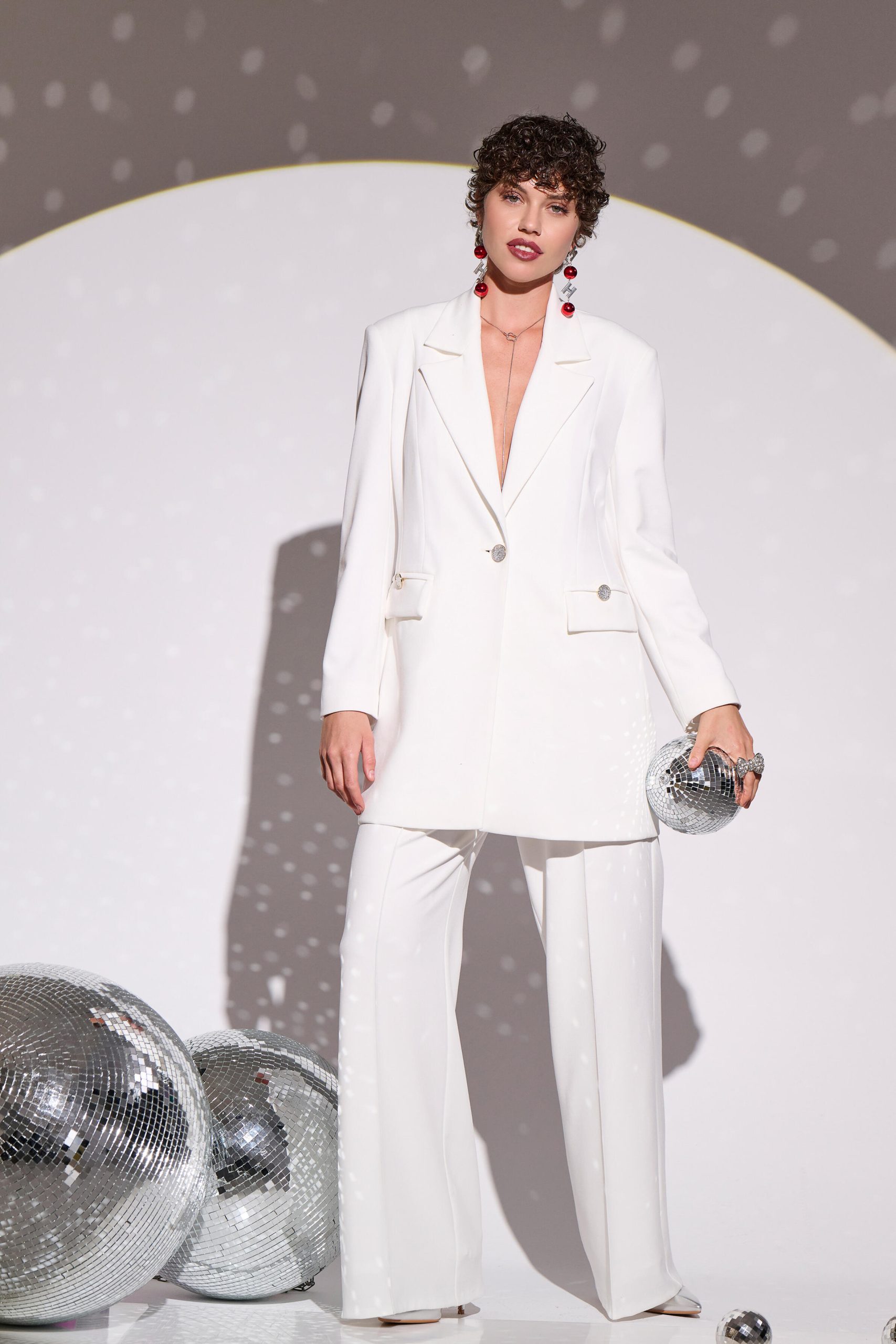 Bill Cost Μακρύ Σακάκι σε Minimal Γραμμή Κωδικός 10-031071-0-Ecru/Εκρού Bill Cost Μακρύ Σακάκι σε Minimal Γραμμή Κωδικός 10-031071-0-Ecru/Εκρού