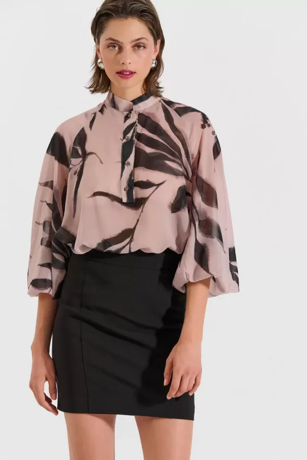 Bill Cost Μίνι φούστα σε ίσια γραμμή-10-031042-0-Black/Μαύρο