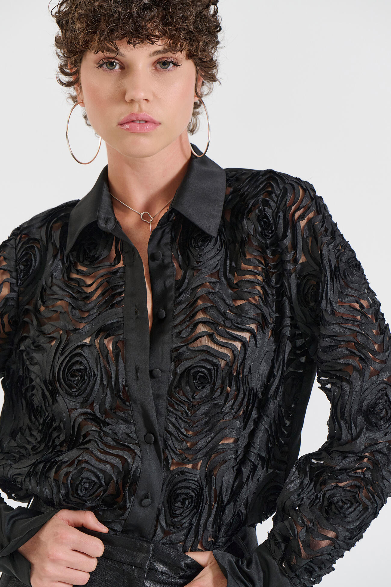 Bill Cost Πουκάμισο με Ανάγλυφη Υφή-10-160186-0-Black/Μαύρο Bill Cost Πουκάμισο με Ανάγλυφη Υφή-10-160186-0-Black/Μαύρο