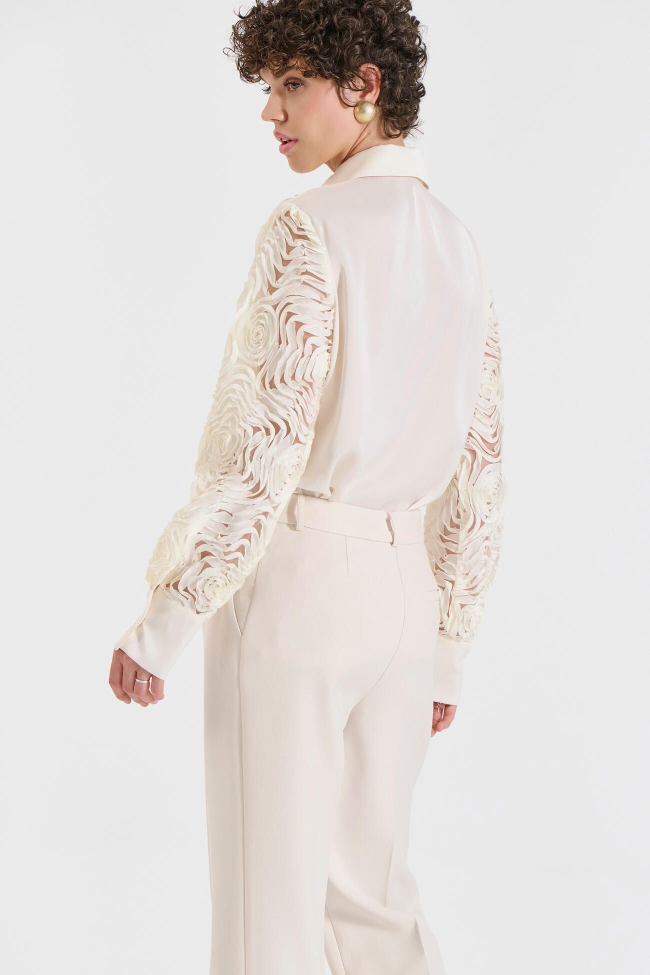 Bill Cost Πουκάμισο με Ανάγλυφη Υφή-10-160186-0-Ecru/Εκρού Bill Cost Πουκάμισο με Ανάγλυφη Υφή-10-160186-0-Ecru/Εκρού